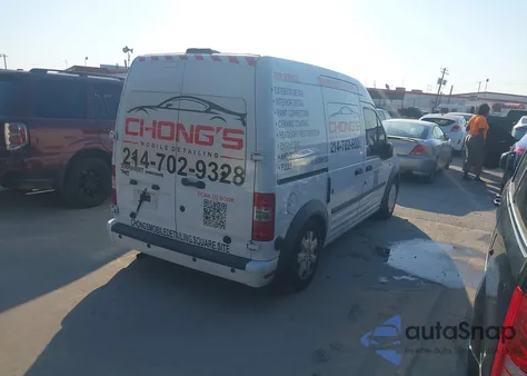 2010 Ford Transit Connect Xlt from USA, damaged, VIN NM0LS7DN5AT040643